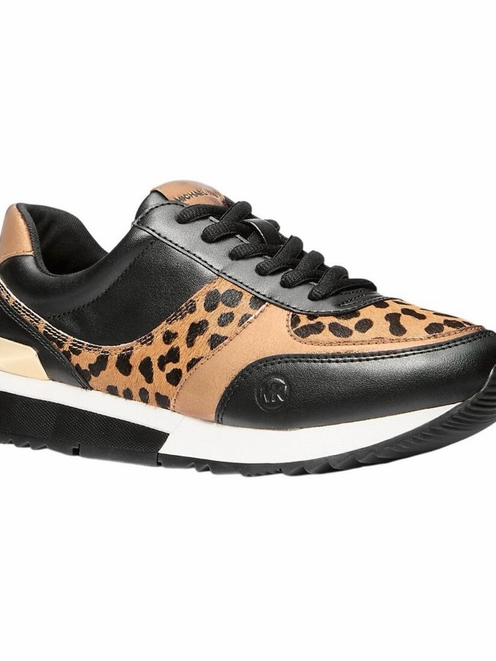 Michael Kors Calf Hair & Leather Leopard Shoes size 10